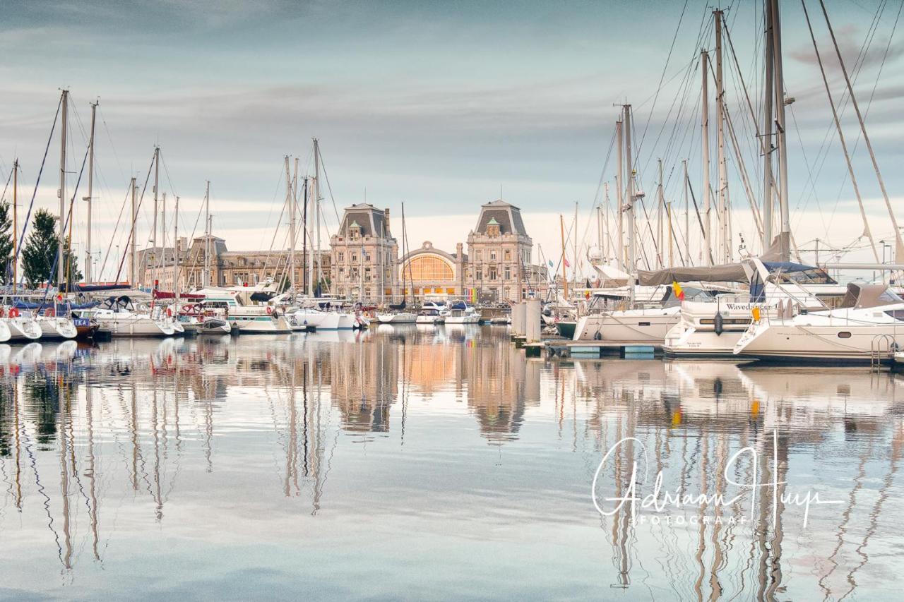 Studio met groot zonneterras centrum Oostende Buitenkant foto